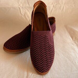 Cobb Hill Camryn Eggplant Slip On Shoes Womens size 6.5